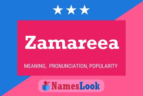 Zamareea Name Poster