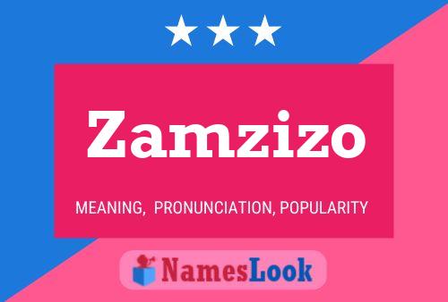 Zamzizo Name Poster