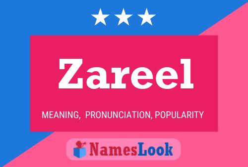 Zareel Name Poster