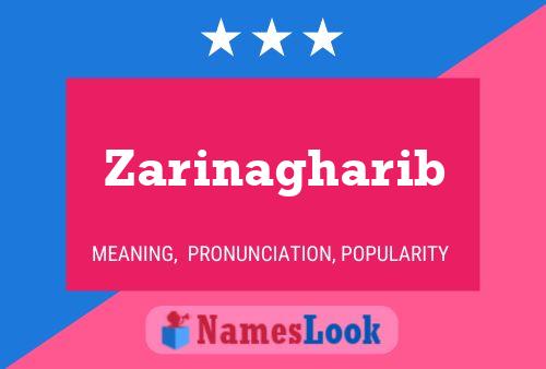 Zarinagharib Name Poster