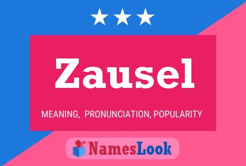 Zausel Name Poster