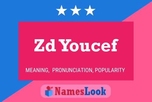 Zd Youcef Name Poster