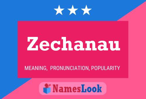 Zechanau Name Poster