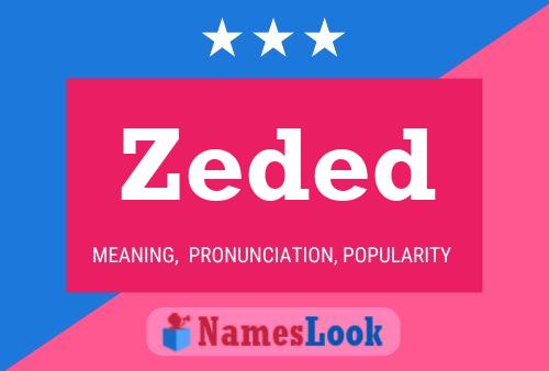 Zeded Name Poster