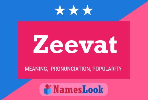 Zeevat Name Poster