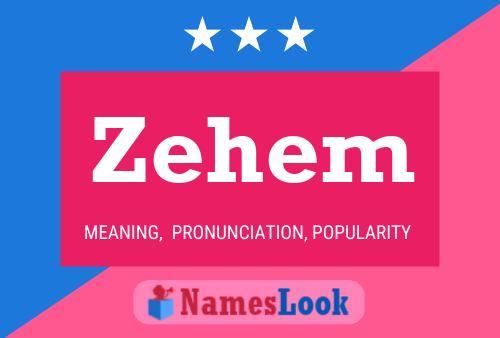 Zehem Name Poster