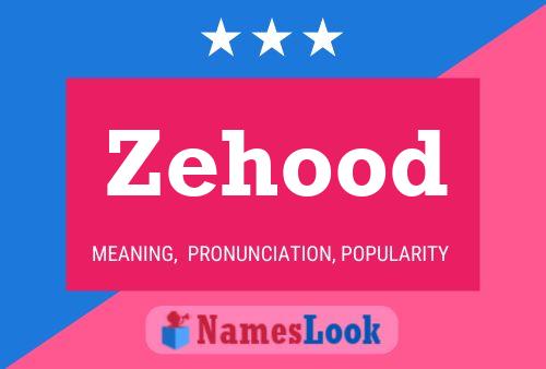 Zehood Name Poster