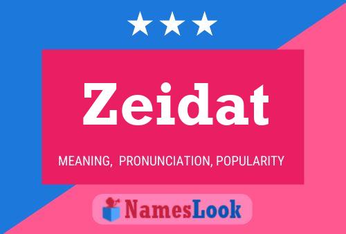 Zeidat Name Poster