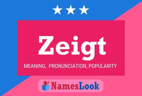 Zeigt Name Poster