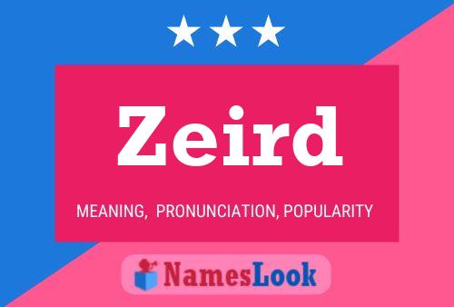 Zeird Name Poster