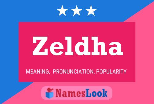 Zeldha Name Poster