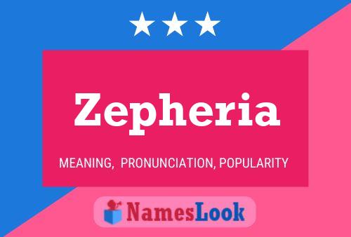 Zepheria Name Poster