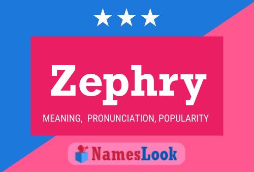 Zephry Name Poster