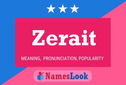 Zerait Name Poster