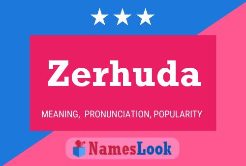 Zerhuda Name Poster