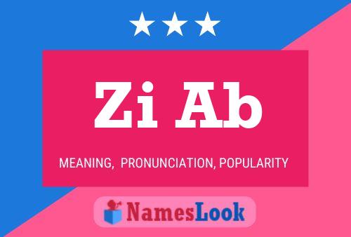 Zi Ab Name Poster