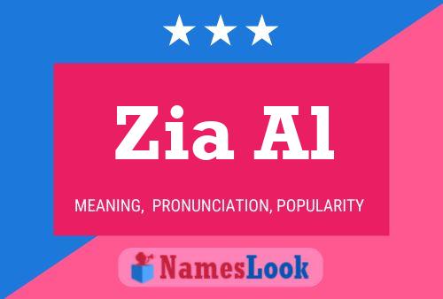 Zia Al Name Poster