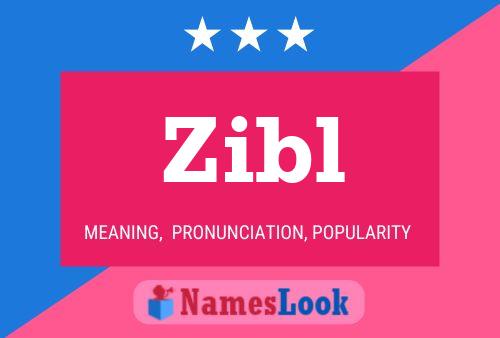 Zibl Name Poster