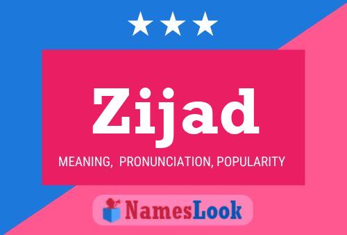 Zijad Name Poster