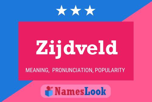 Zijdveld Name Poster