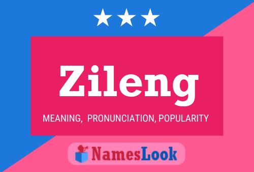 Zileng Name Poster