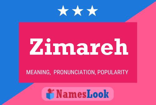 Zimareh Name Poster