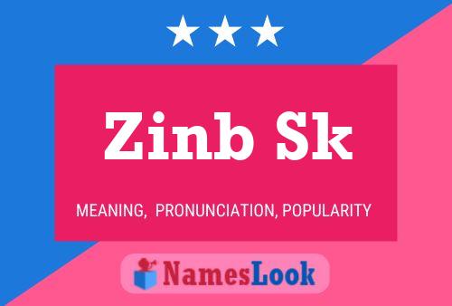 Zinb Sk Name Poster