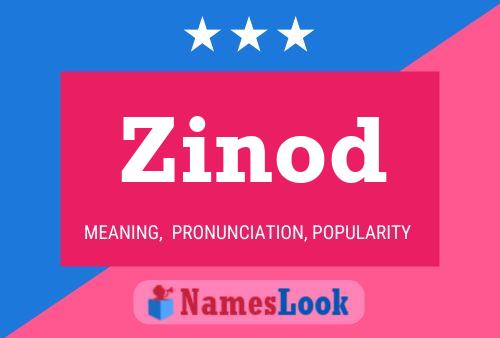 Zinod Name Poster