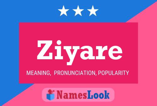 Ziyare Name Poster