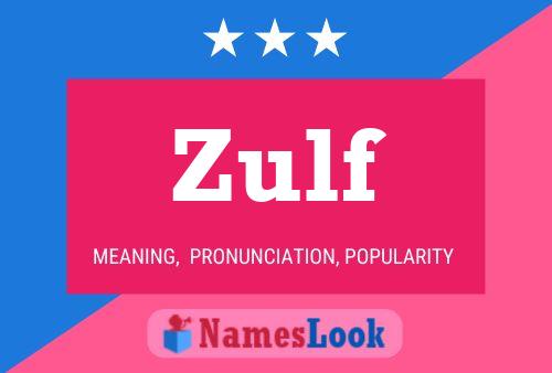 Zulf Name Poster