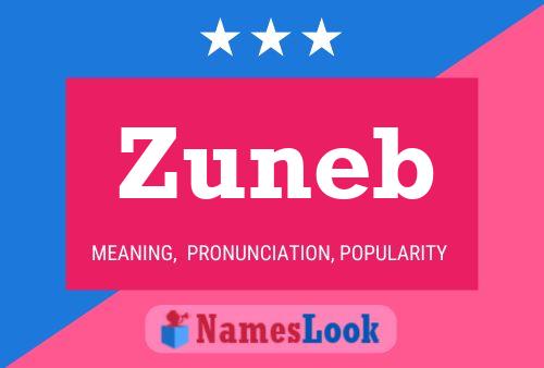 Zuneb Name Poster