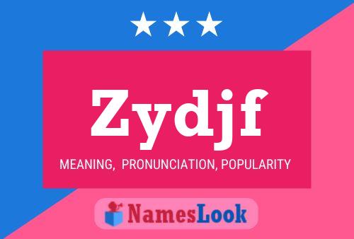 Zydjf Name Poster